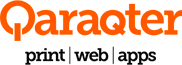 Logo Qaraqter BV - print | web | apps